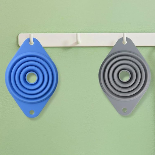 Silicone Kitchen Travel Popular Collapsible Funnel Set